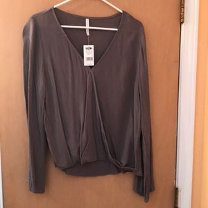 Long sleeve blouse